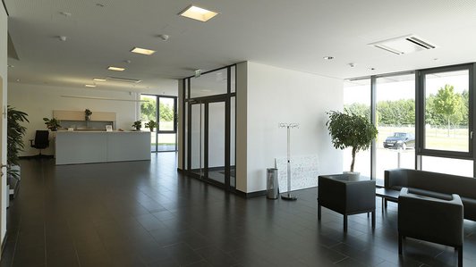 Foyer mit Eingangstür