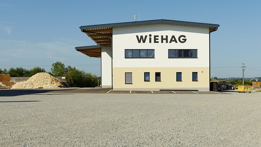 WIEHAG Werkstatt neu - Seitansicht