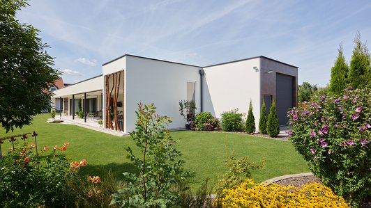 Hebenstreit Wohnhaus - Gartenansicht