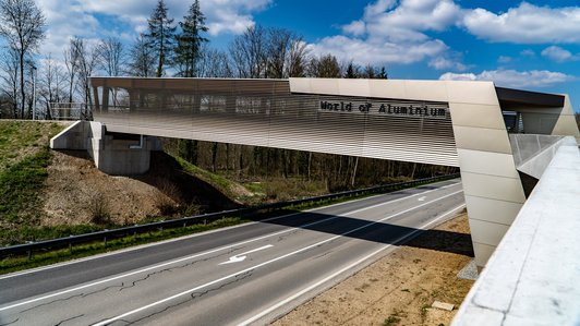 AMAG Austria Brücke - Ansicht frontal