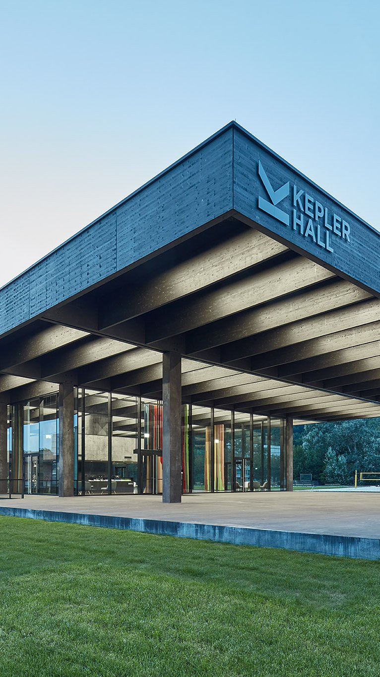 Holzkonstruktion JKU Linz