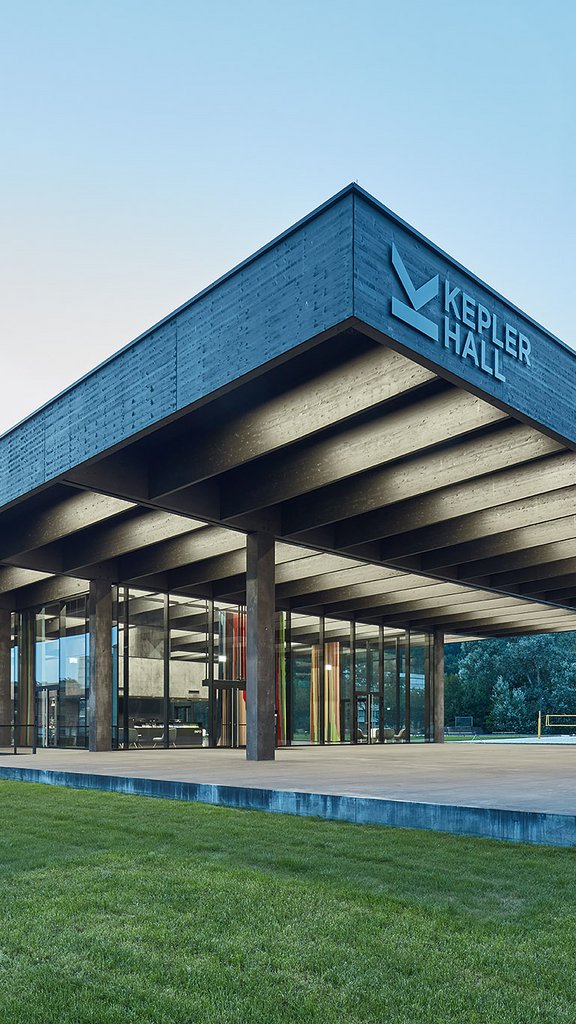 Holzkonstruktion JKU Linz