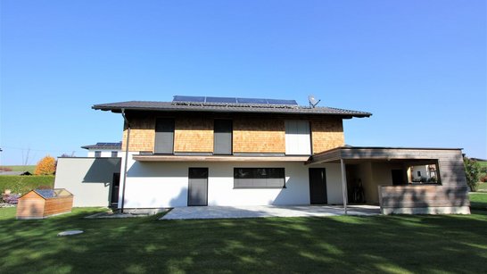 Einfamilienhaus in Holzbauweise